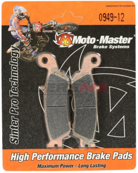 Přední brzdové destičky MotoMaster Brake Pads Front Racing GP Yamaha YZ / YZF / WRF