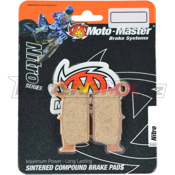 Zadní brzdové destičky MotoMaster Brake Pads Rear Nitro KTM / Husqvarna / GasGas / Stark / Triumph