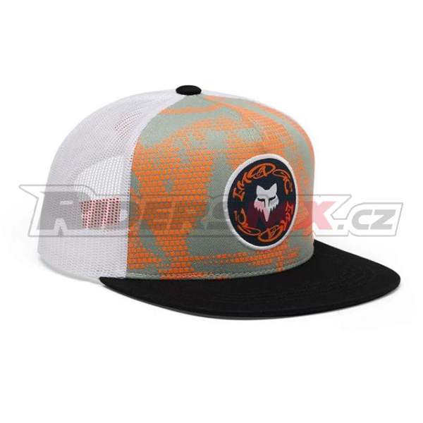 Dětská kšiltovka Fox Image Print Snapback Hat, Artic Blue