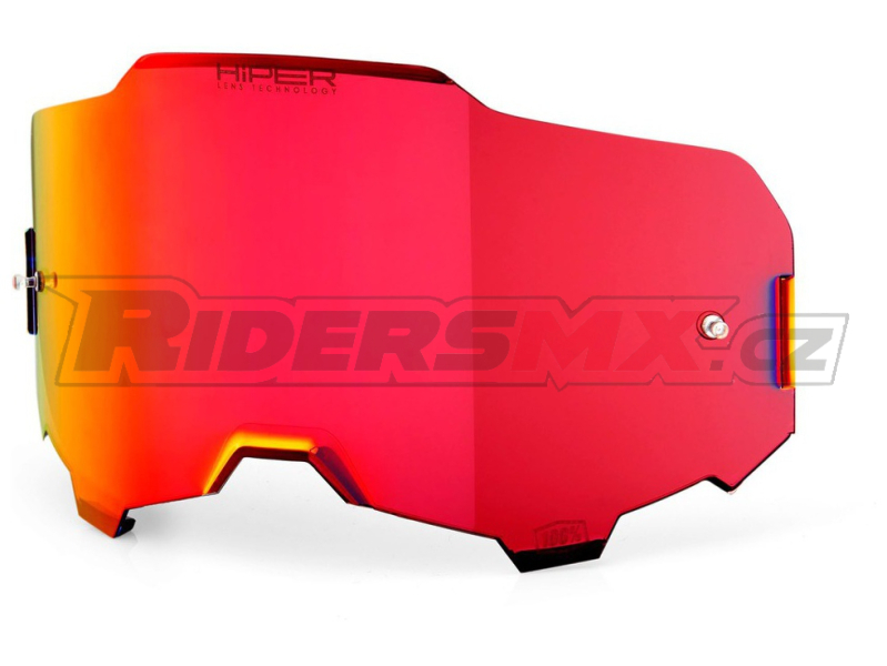 Náhradní sklo 100% ARMEGA® / ARmatic™ Replacement Lens HiPER® Mirror Red
