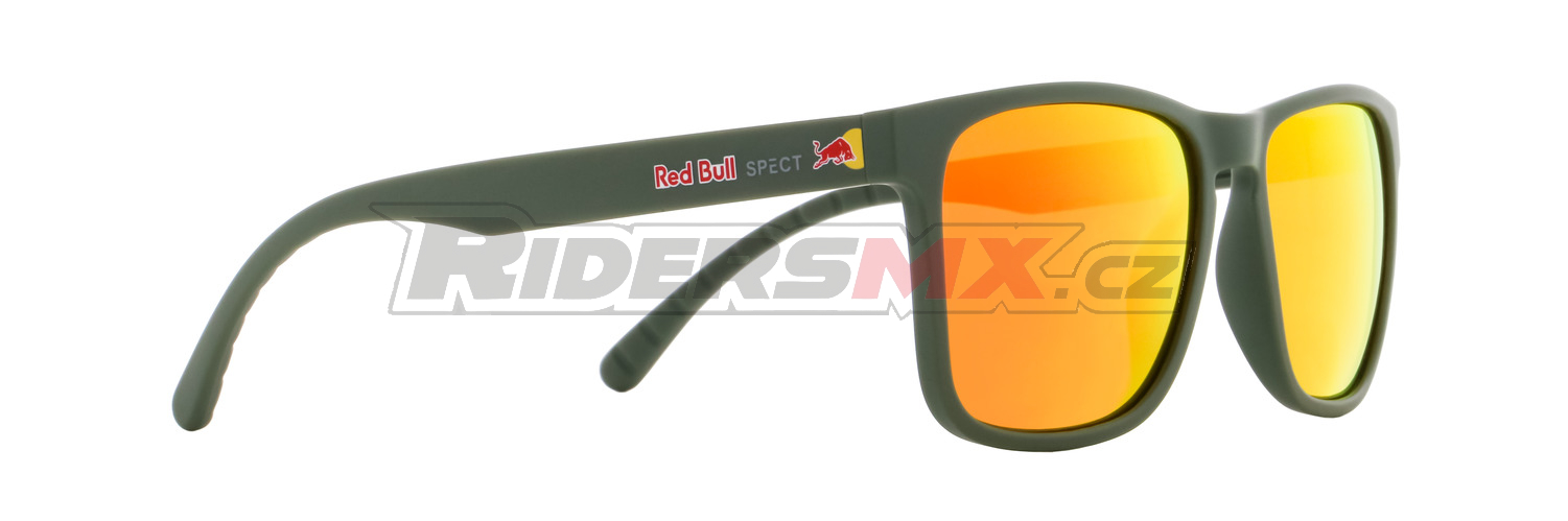 Sluneční brýle Red Bull Spect EDGE s červeno/oranžovým sklem
