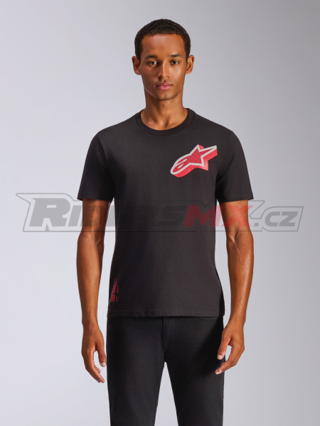 Pánské tričko Alpinestars Shaded CSF T-Shirt Black
